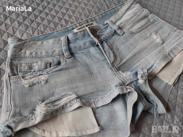 Дамски къси панталонки Tally Weijl размер 32, снимка 1 - Къси панталони и бермуди - 37957960