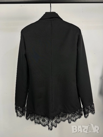 Дамско сако с дантела тип блейзър , снимка 3 - Сака - 52825391