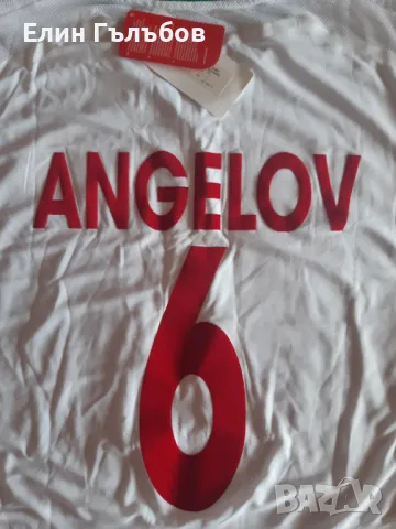 Фланелка на Бг нац. отбор на Ст. Ангелов- Пелето, чисто нова, снимка 4 - Фен артикули - 47834700