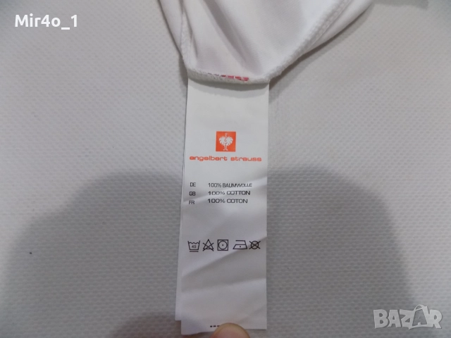 нова работна блуза engelbert strauss фанела суичър елек худи тениска горнище мъжка оригинална бяла M, снимка 5 - Спортни дрехи, екипи - 50667008