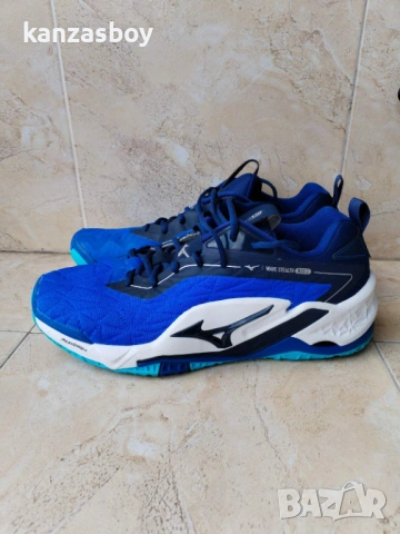 mizuno wave stealth neo 2 - мъжки маратонки КАТО НОВИ 46, снимка 6 - Маратонки - 54188883