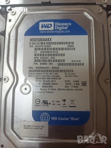HDD 3.5" за на настолен компютър / сървър, снимка 6 - Твърди дискове - 50385380