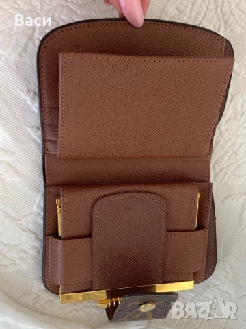 Louis Vuitton портмоне естествена кожа, снимка 4 - Портфейли, портмонета - 51633581