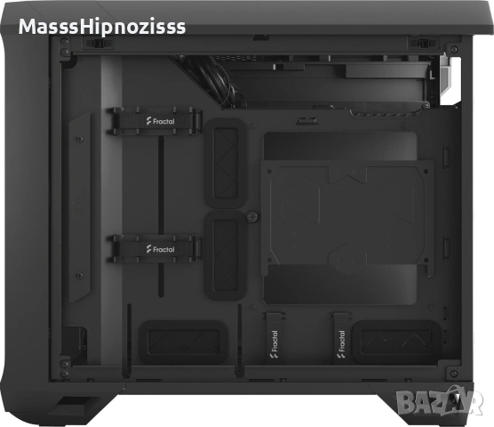 mini ITX кутия Fractal Design Torrent Nano Black TG Dark Tint, снимка 3 - Захранвания и кутии - 54256997