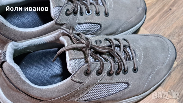 CAMEL AKTIVE-кожени трекинг обувки 43 номер, снимка 10 - Маратонки - 51945433