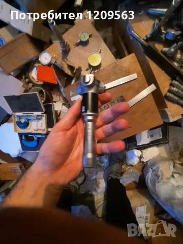 японски  триточков вътромер митутойо 60-70мм 0.005мм с нулеви крачета