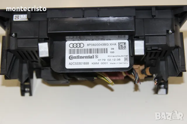 Панел климатрик Audi A3 8P (2008-2012г.) 8P0820043BG управление климатроник, снимка 5 - Части - 49136369