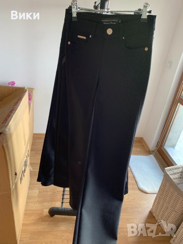 AMN дамски черен панталон, снимка 3 - Панталони - 39601208