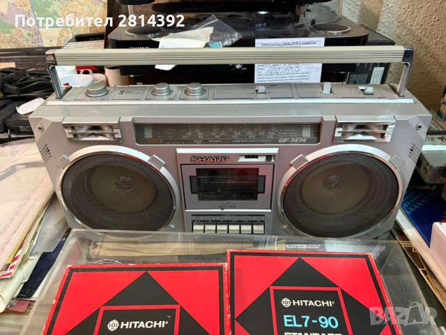 Касетофони SHARP GF-9494 GF-666 GF-7474, снимка 9 - Радиокасетофони, транзистори - 54129629