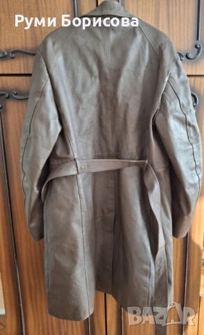 Кожен шлифер от естествена, кожа размер 54, снимка 7 - Сака - 53139807