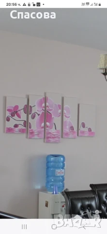 картина пано от пет части принт на канава, снимка 2 - Пана - 50480131