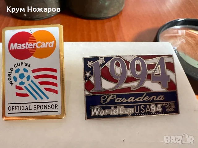 USA 1994 WORLD CUP BADGES . Продават се Значки от Световното по футбол от 1994г цена -14 за бр., снимка 7 - Футбол - 55960662