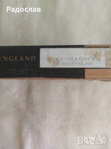 стар английски стенен часовник Coca-Cola , снимка 7 - Стенни часовници - 51513496