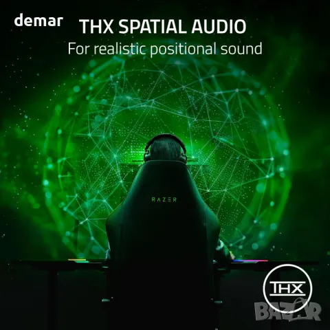 Razer Kraken V4 Pro - Безжични геймърски слушалки с OLED контролен хъб, снимка 7 - Bluetooth слушалки - 47860878