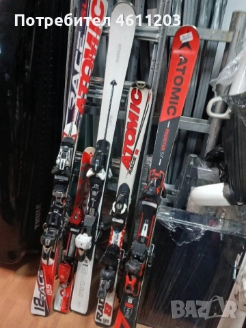 Продавам ски с автомати Atomic , снимка 2 - Зимни спортове - 52140412