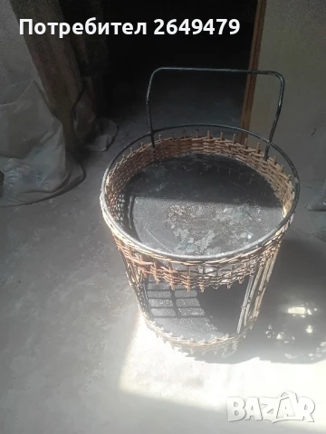 Продава се ратанова количка с колела – стилна и практична за вашата градина!, снимка 5 - Градински мебели, декорация  - 51234782