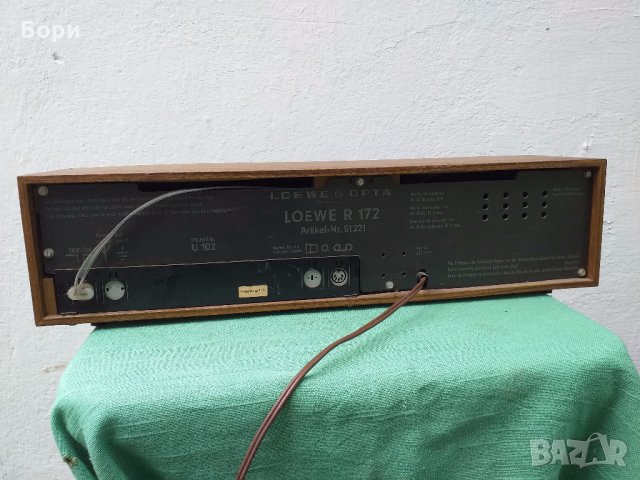 LOEWE OPTA R172  1971г, снимка 6 - Радиокасетофони, транзистори - 29516183
