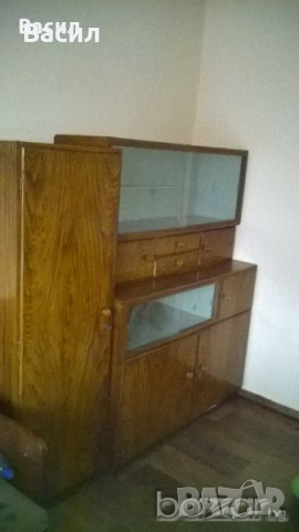Бюфет стар, масивен , снимка 5 - Бюфети - 36413229