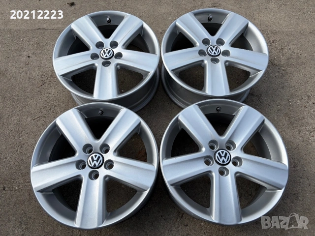 4 броя алуминиеви джанти за Volkswagen Polo 16, снимка 4 - Гуми и джанти - 53875512