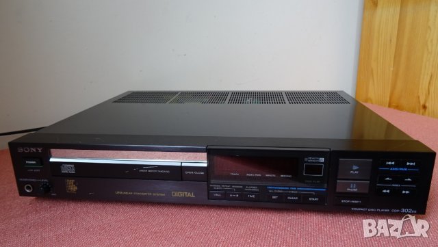Sony CDP-302 ES HIGH END CD PLAYER, 1984, BU1 Mechanismus, с повреда , снимка 3 - Декове - 42674553