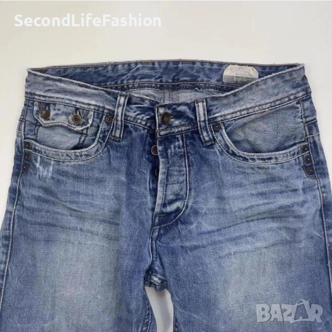 Мъжки дънки Kaporal 5 Baltimor, размер 30/32, сини, прави, снимка 2 - Дънки - 53020194