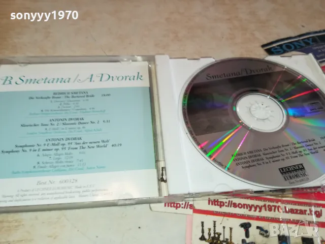 smetana & dvorac cd-внос germany 1402251921, снимка 4 - CD дискове - 49131723