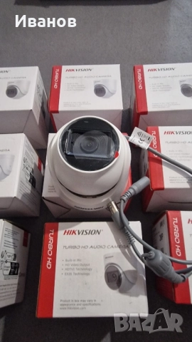 Куполни камери HIKVISION с микрофон , снимка 2 - Комплекти за видеонаблюдение - 51867326