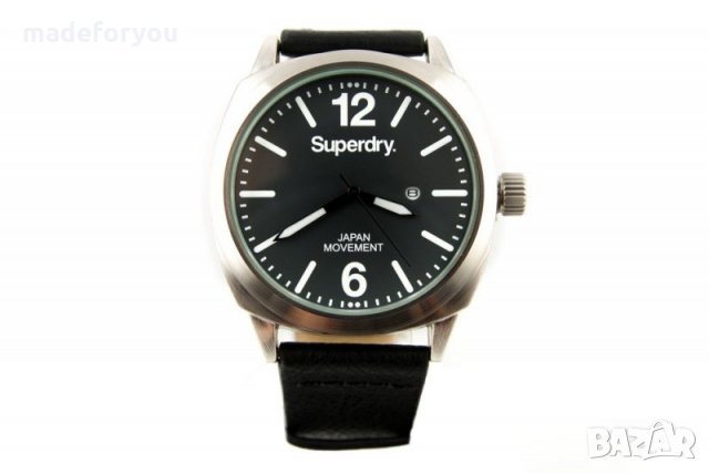 Часовник Superdry Japan НОВ - оригинален мъжки часовник супердрай с гаранция и кутия !!!, снимка 2 - Мъжки - 30175221