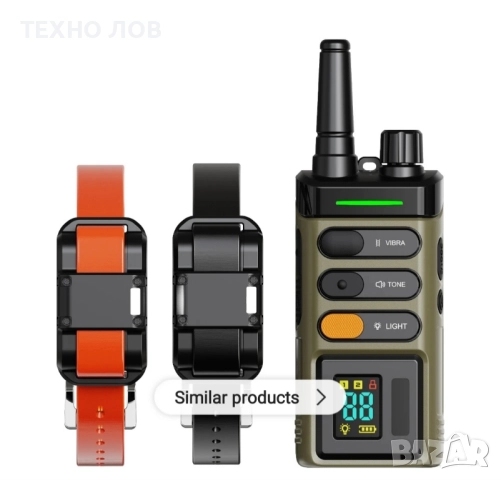 Електронен нашийник за куче професионален от висок клас с голям обхват ДО 2000 метра , снимка 11 - За кучета - 52253040