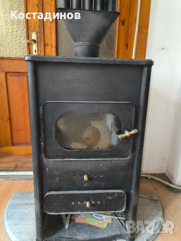 Камина на дърва с водна риза