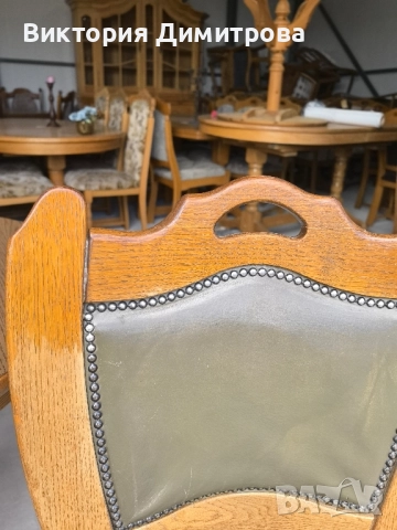 Комплект от 6 трапезни стола , снимка 7 - Столове - 51738273