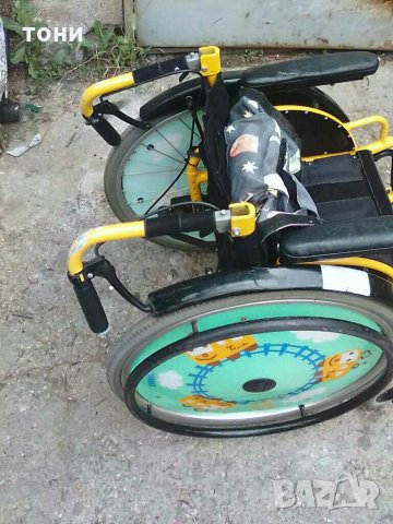 детска инвалидна количка асистент ямаха, снимка 12 - Инвалидни колички - 29387849