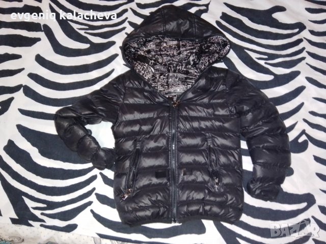 Детско двулицево, зимно яке, снимка 1