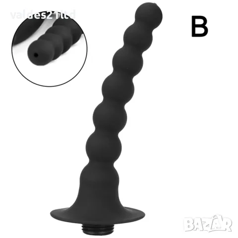 Силиконови интимни душове Black Rosary, снимка 4 - Душове - 38650914