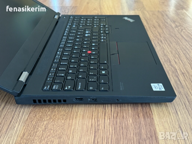 15.6' Full HD IPS Core i7-10875H Lenovo ThinkPad P15 32GB DDR4/512GB NVMe/Quadro T2000 4GB/Бат 6ч, снимка 13 - Лаптопи за работа - 52152225