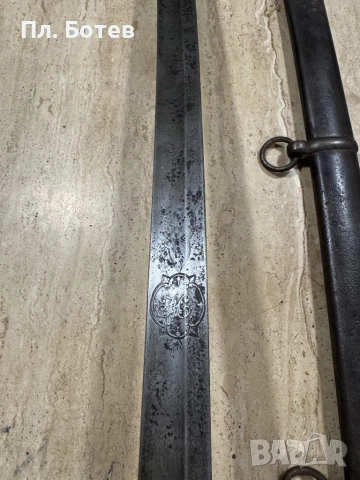 Стара английска бойна сабя, снимка 4 - Антикварни и старинни предмети - 52216794