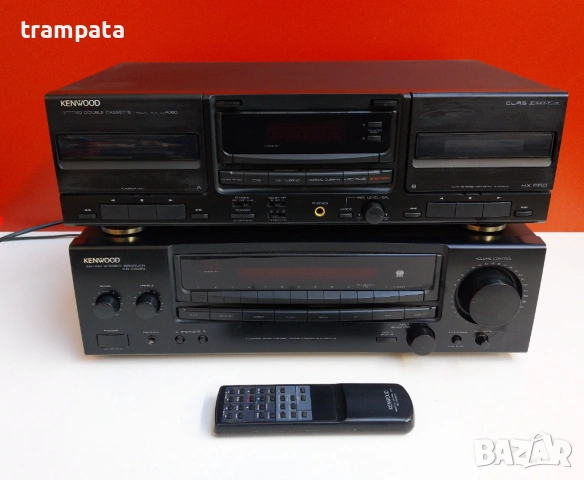 НАЙ ДОБРАТА ОФЕРТА Kenwood усилвател KX-W4060 + дек KR-A4060
