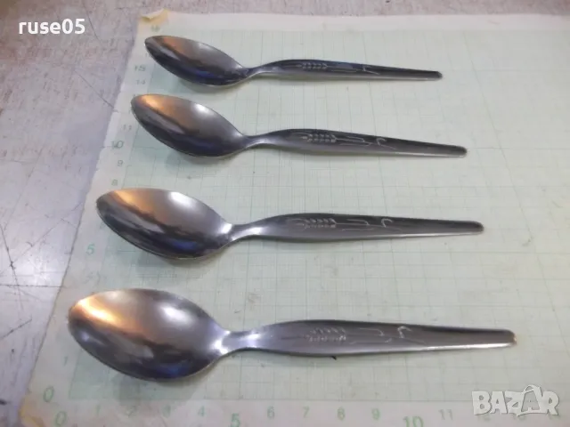 Лот от 4 бр. лъжици, снимка 2 - Прибори за хранене, готвене и сервиране - 49029225