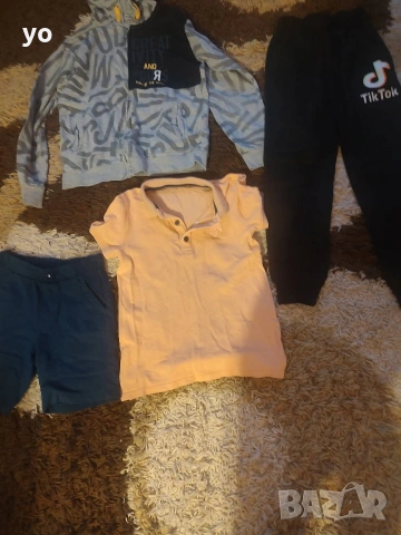 Един кашон с детски дрехи размер 128, снимка 7 - Детски анцузи и суичери - 54168217