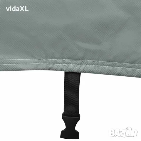 vidaXL Покривало за каравана, сиво, размер L, снимка 6 - Каравани под наем - 56146272