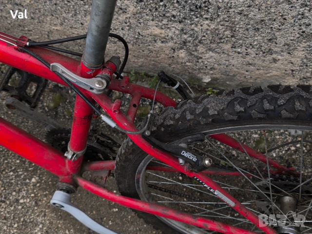 Велосипед Mountain Bike (МТБ) Shimano Deore спирачки 18s Hard, снимка 7 - Велосипеди - 50634793