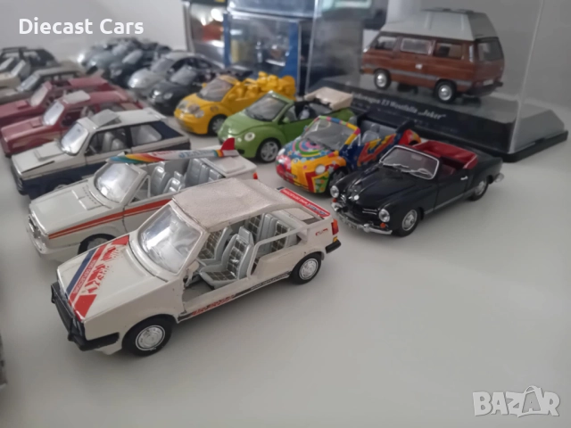 VW Jetta, Golf, Polo, New Beetle, Corrado, Caravelle 1:43, снимка 6 - Колекции - 51740653