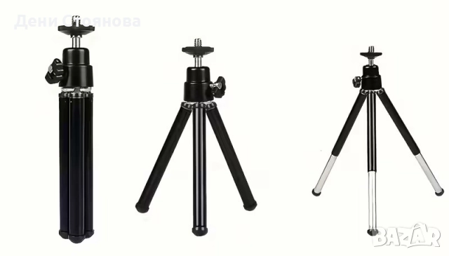 Стойки за камера: 2 броя, снимка 2 - Чанти, стативи, аксесоари - 52733021