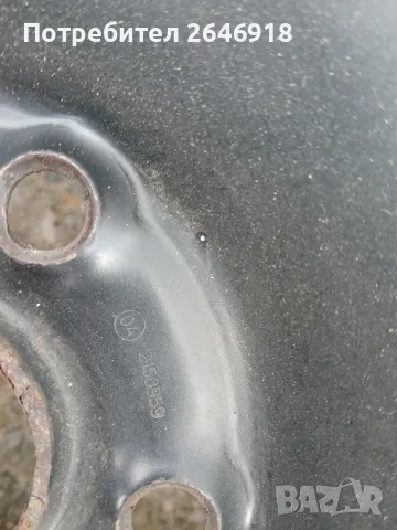 Джанта  с гума 15 цола за VW, снимка 4 - Гуми и джанти - 50335900