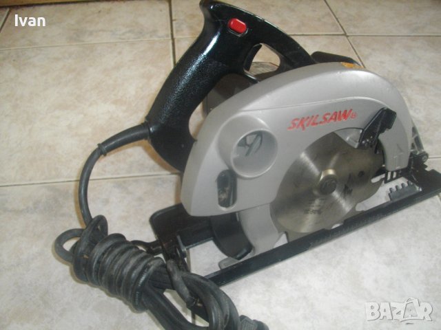Made in USA-Skil 1854V3-Ръчен Циркуляр-1100 Вата-ф165мм-60мм Реже-Като Нов/Скил-ОТЛИЧЕН, снимка 6 - Други инструменти - 36641505