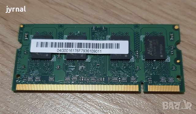 RAM памет Asint за Лаптоп, снимка 2 - Части за лаптопи - 38186757