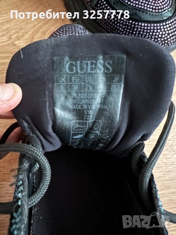 Продавам сникърси на Guess , снимка 5 - Маратонки - 39809870