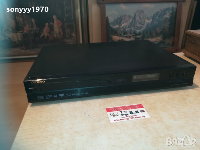 onkyo dv-bd507 blu-ray dvd/lan/hdmi/sd card 0903211117, снимка 15 - Плейъри, домашно кино, прожектори - 32091970