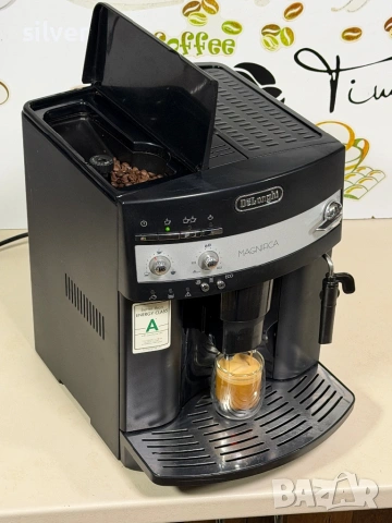 Кафемашина кафе автомат delonghi magnifica с гаранция, снимка 7 - Кафемашини - 53377009