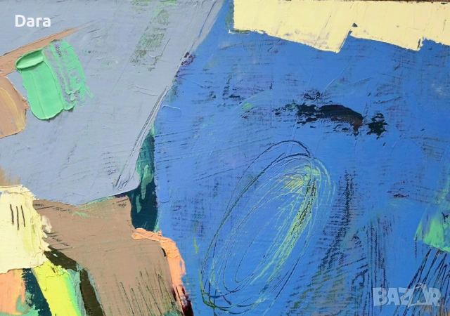 Уникална Картина с МАСЛЕНИ БОИ върху платно , снимка 7 - Картини - 54041914